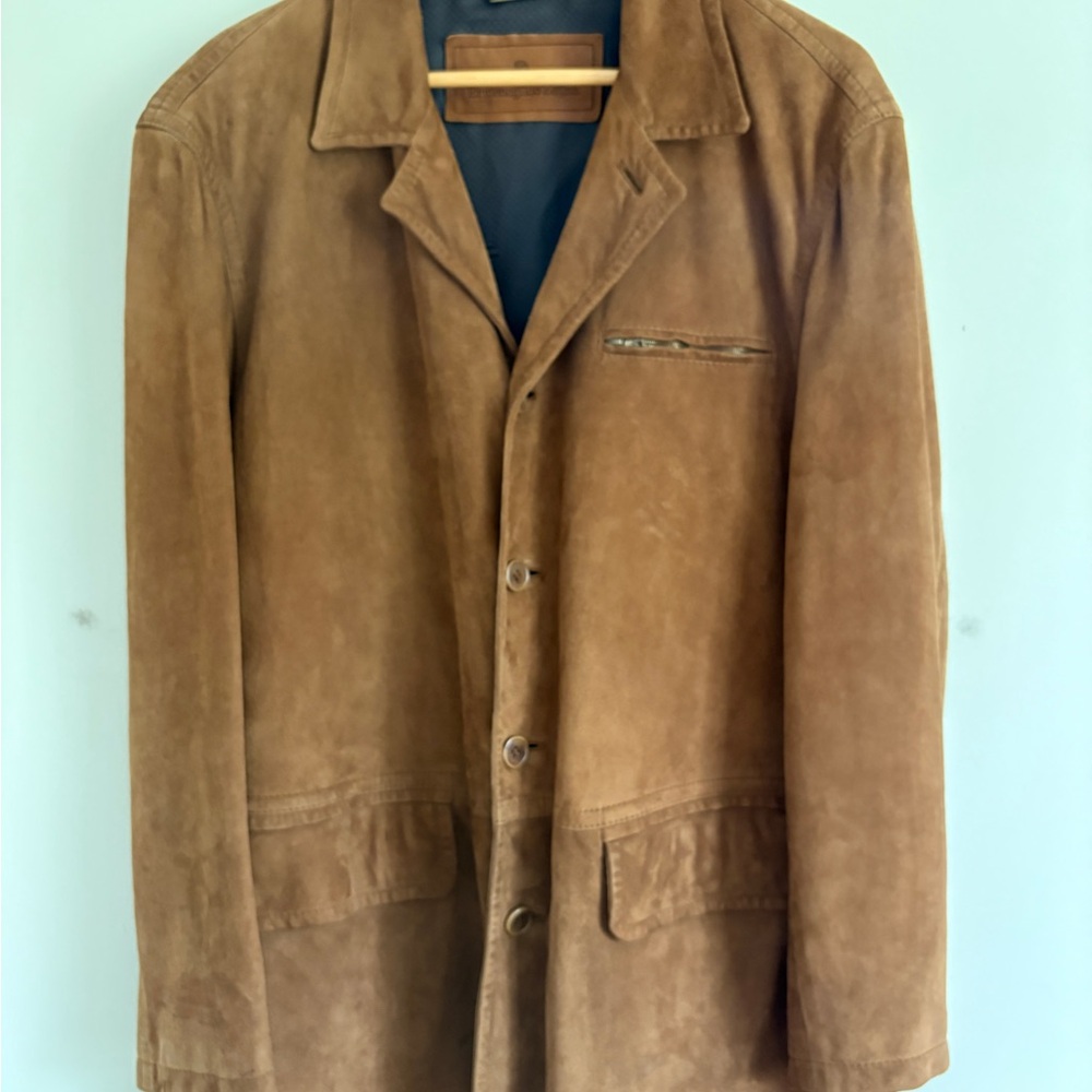 Ermenegildo Zegna Brown Leather jacket